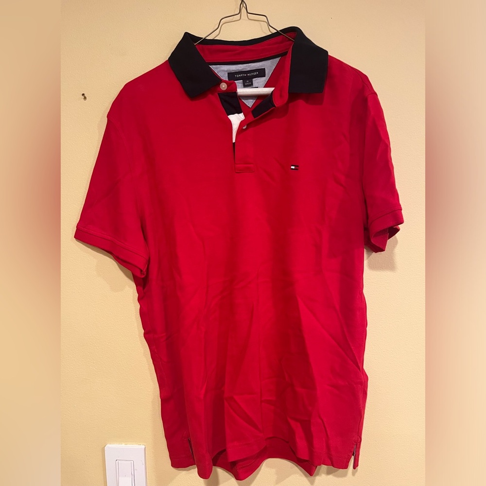 Red “Tommy Hilfiger” Polo